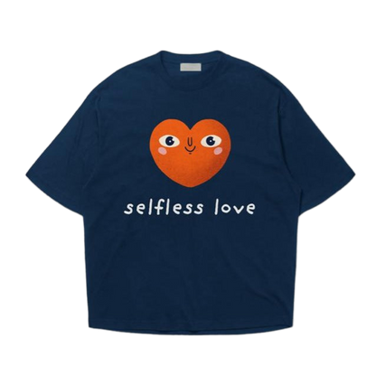 Selfless Love Navy Tee