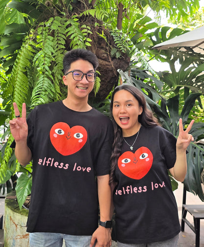 Selfless Love Black Tee