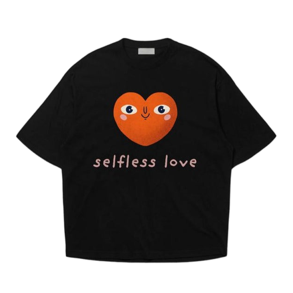 Selfless Love Black Tee