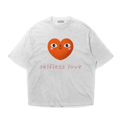 Selfless Love White Tee