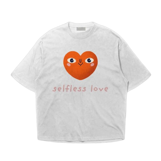 Selfless Love White Tee