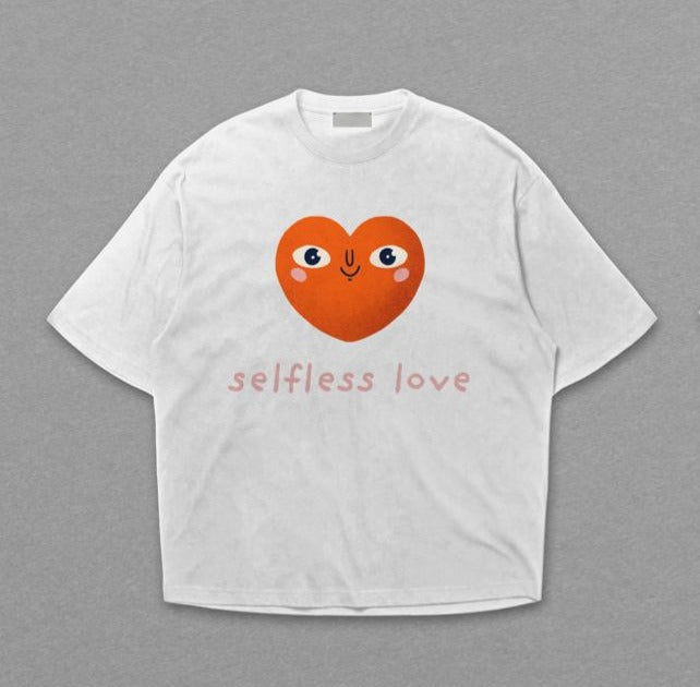 Selfless Love White Tee