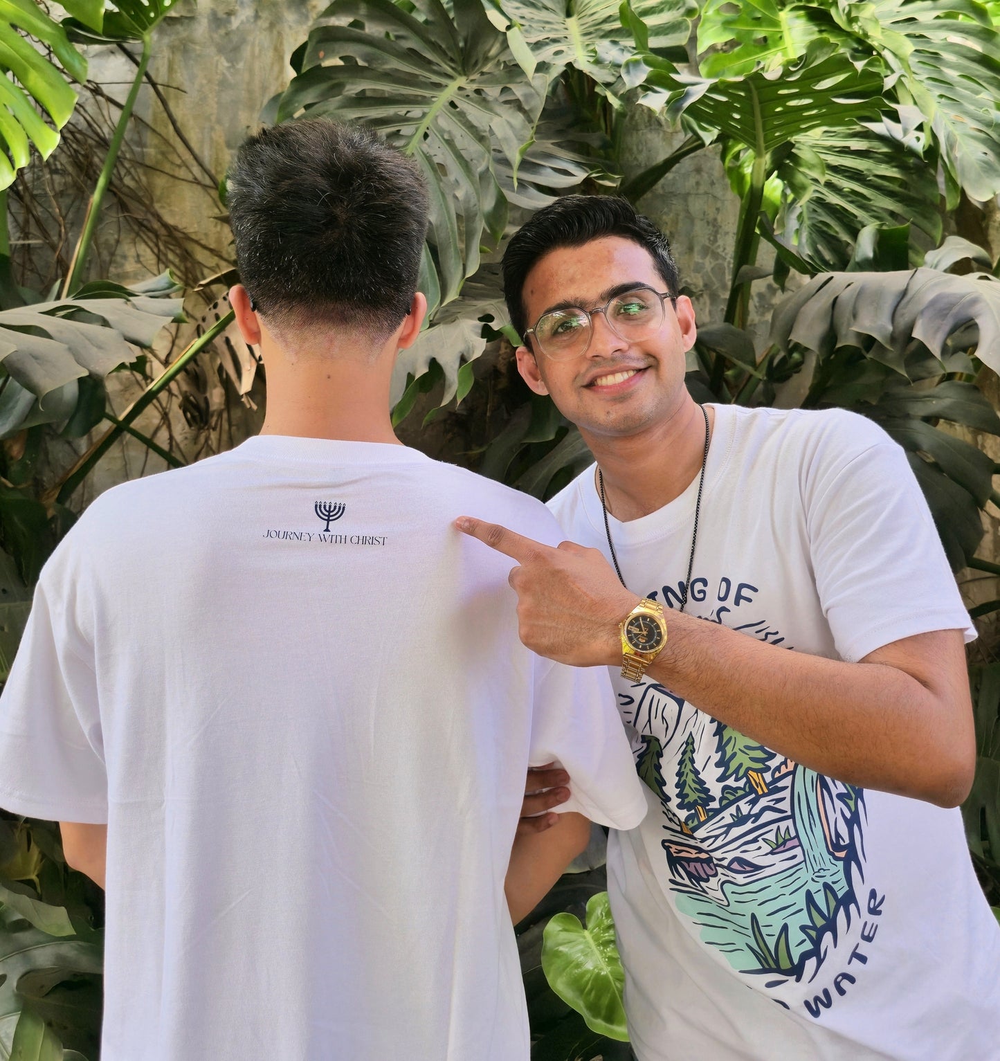 Living Water White Tee